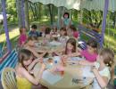 Детский оздоровительный лагерь "Красная гвоздика". Творческие занятия