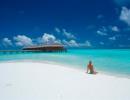 Отель Medhufushi Island 5*. Пляж