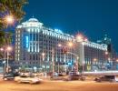 Отель "Park Inn by Radisson Astana Hotel" (Парк Инн бай Рэдиссон Астана Хотел). Фасад
