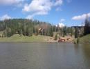 Туристический комплекс "Медвежья гора". Вид с озера